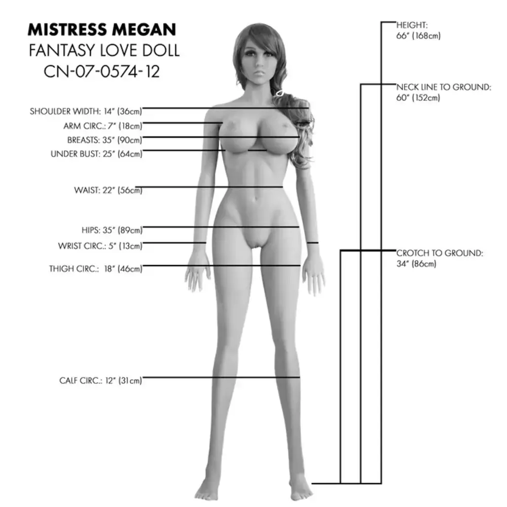 MEGAN LIFE SIZE BEACH SEX DOLL