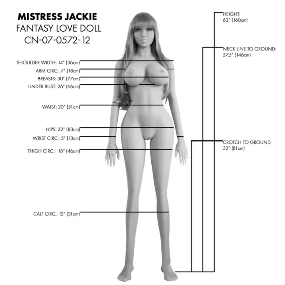 JACKIE LIFE SIZE SEX DOLL