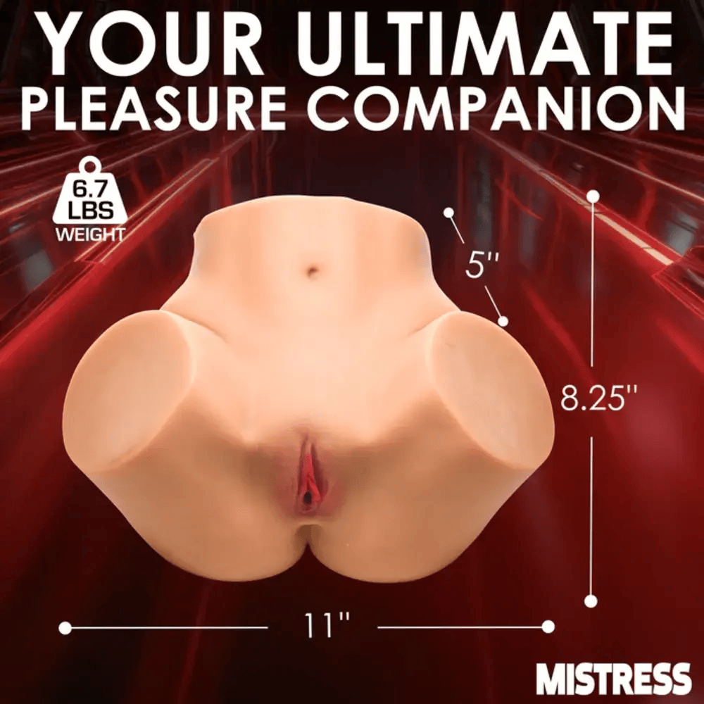SQUEEZING AND VIBRATING PUSSY AND ASS MASTURBATOR