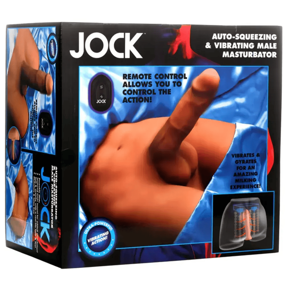 AUTO-SQUEEZING & VIBRATING MALE MASTURBATOR