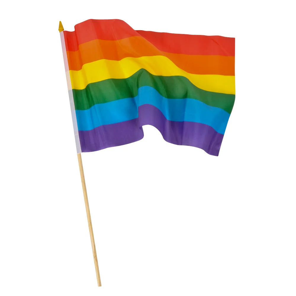 RAINBOW FLAG 12\"x18\"
