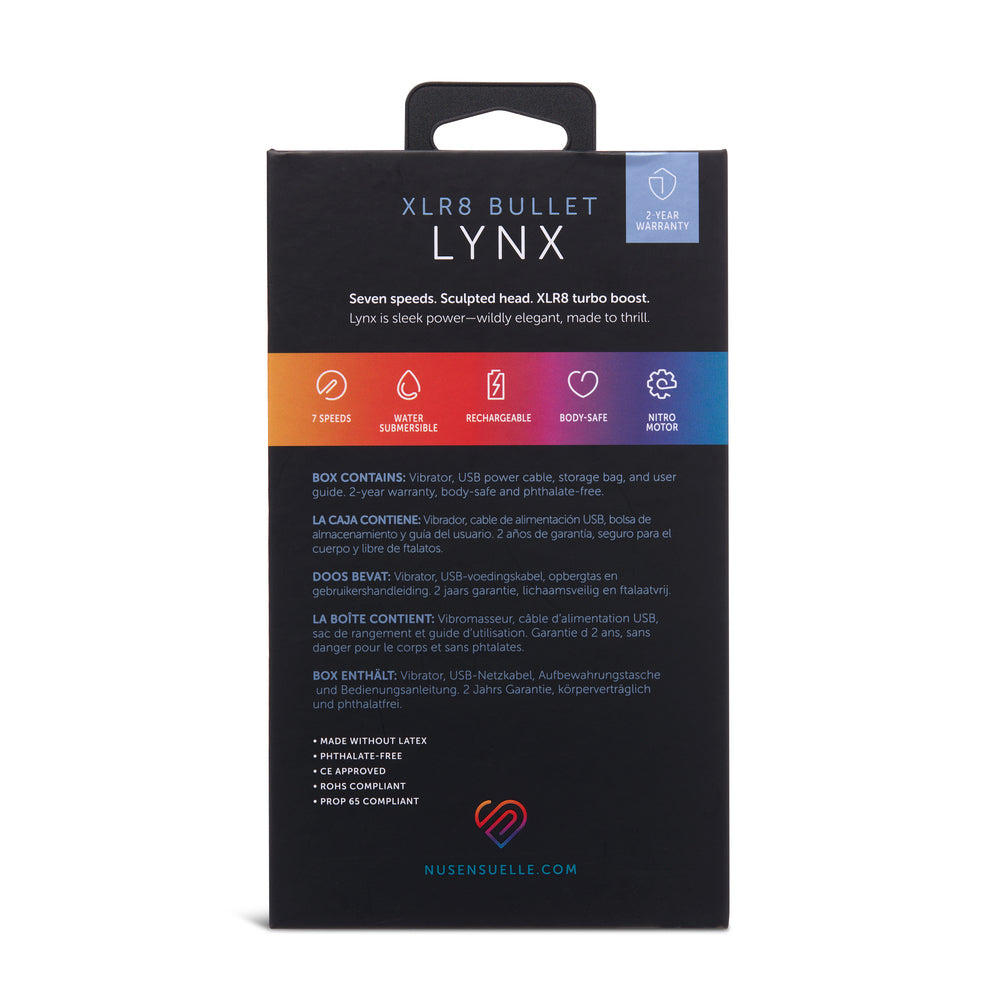 LYNX BULLET WITH NITRO MOTOR - MAGENTA