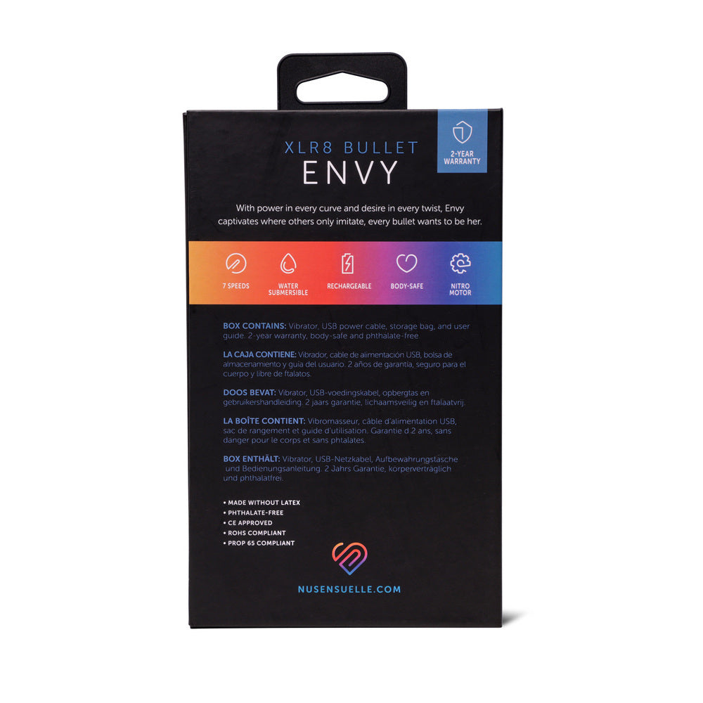 ENVY XLR8 BULLET WITH NITRO MOTOR - DEEP TURQUOISE