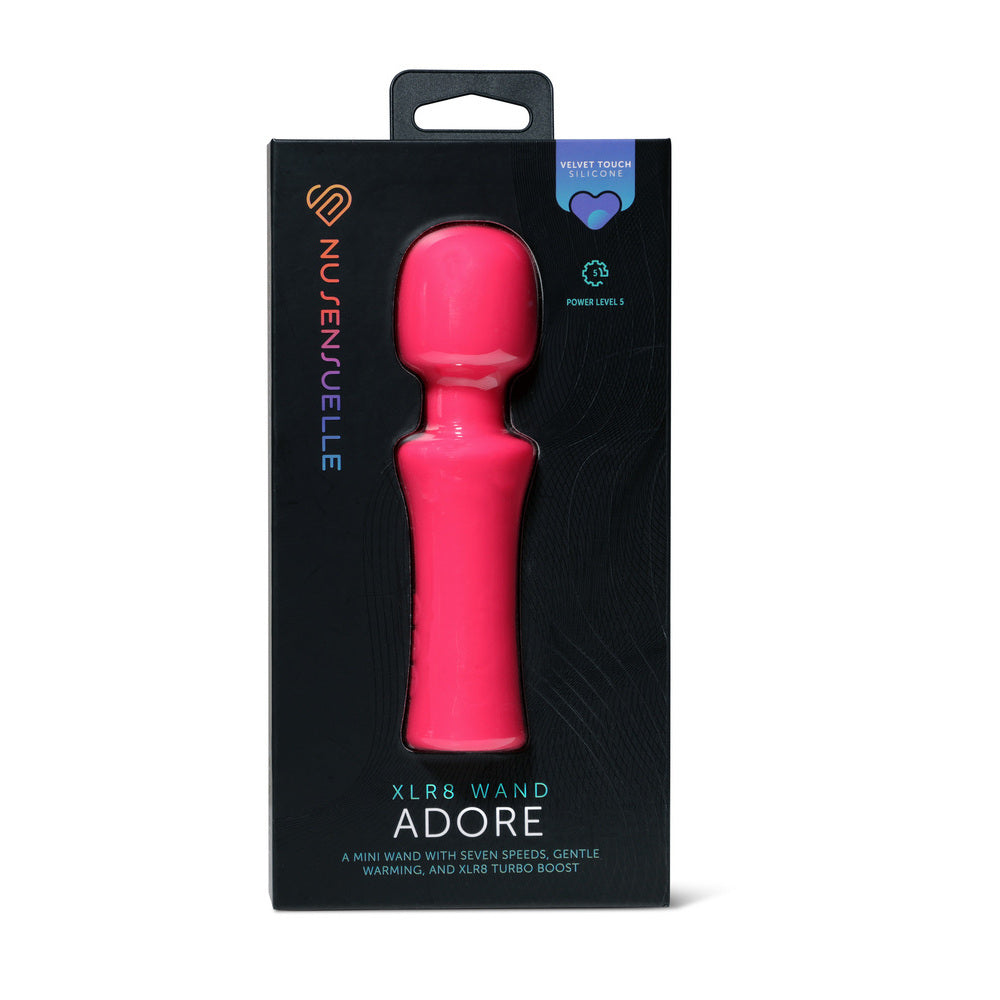 ADORE XRL8 WAND WITH HEAT - HOT PINK