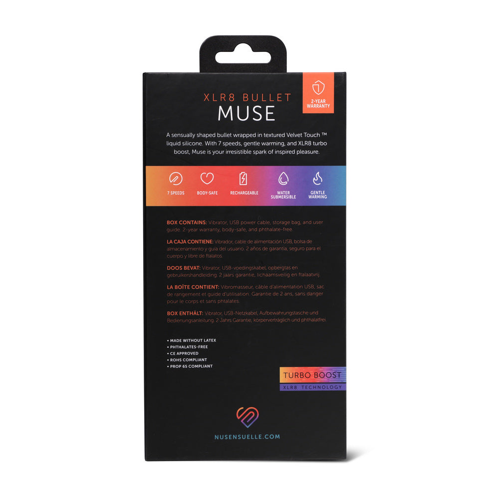MUSE XLR8 BULLET WITH HEAT - BLUE