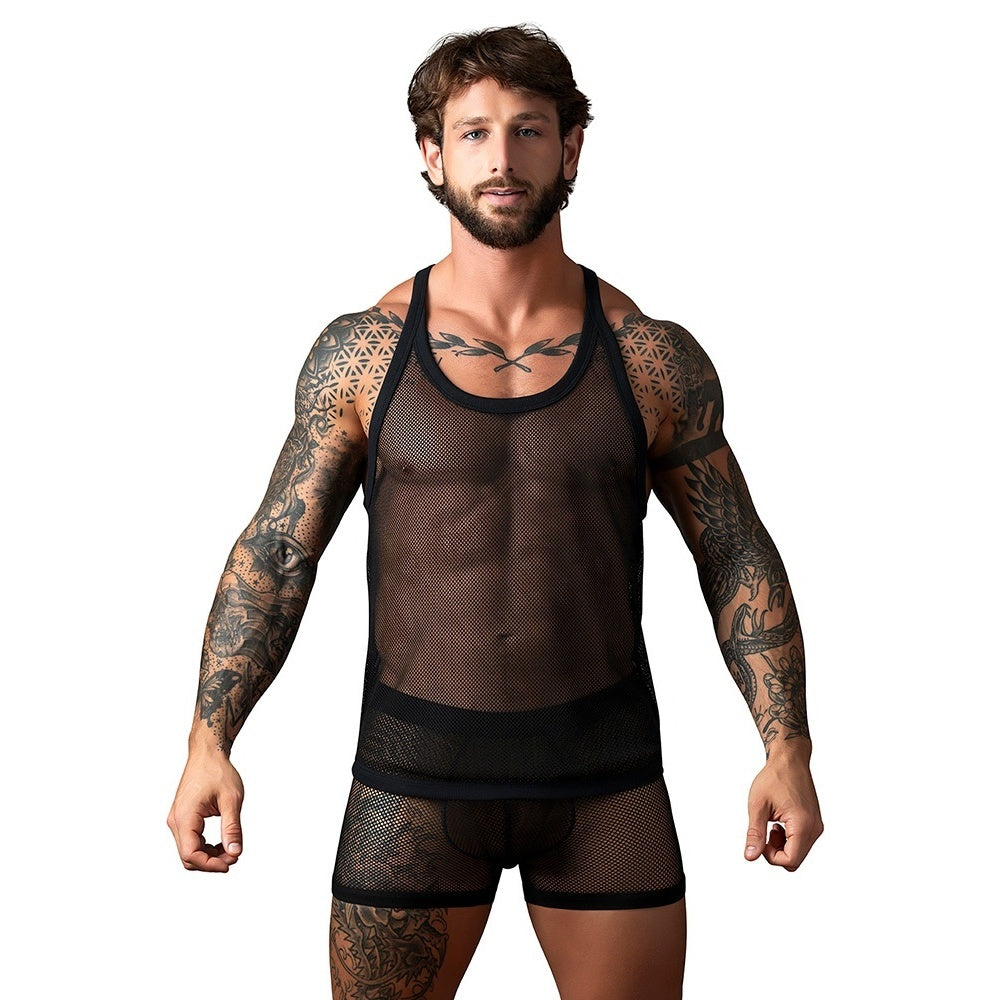 FISHNET 2.0 TANK TOP - BLACK - L/XL