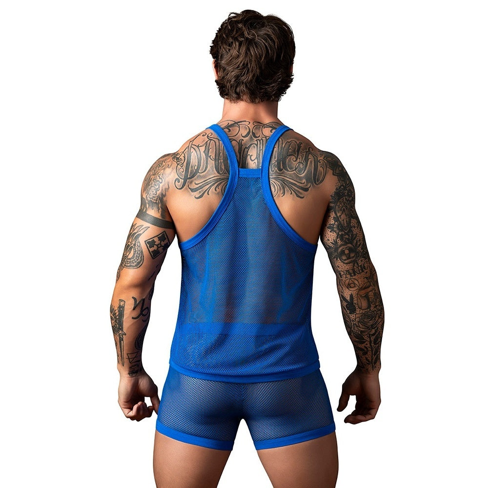 FISHNET 2.0 TANK TOP - ROYAL - L/XL