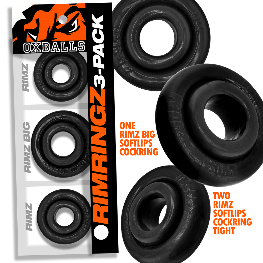 RIMRINGZ 3PK - BLACK