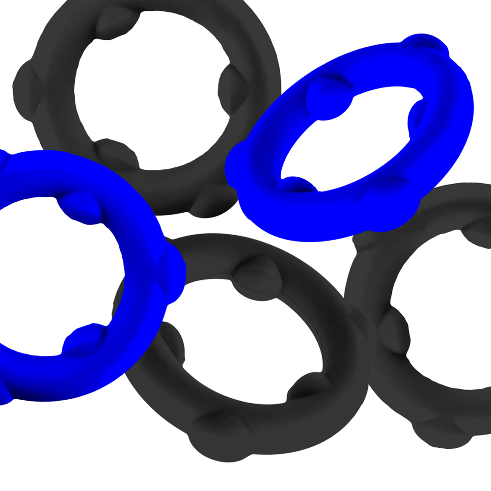 GEARHEADS 5PK - BLUE + BLACK