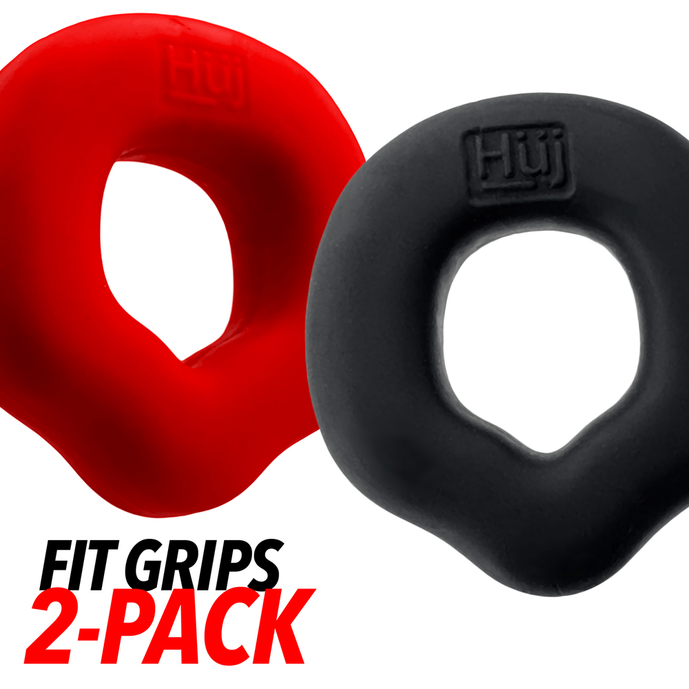 FIT GRIPS - BLACK + RED
