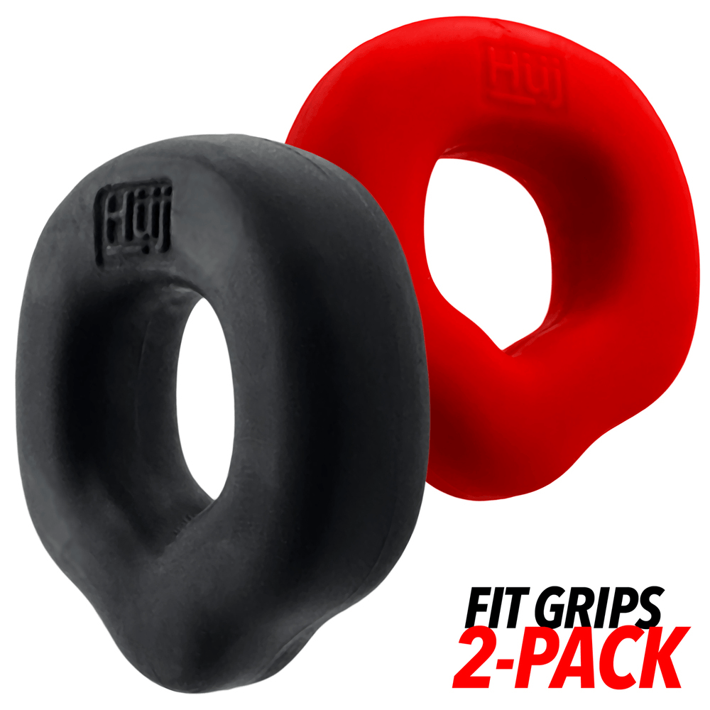 FIT GRIPS - BLACK + RED