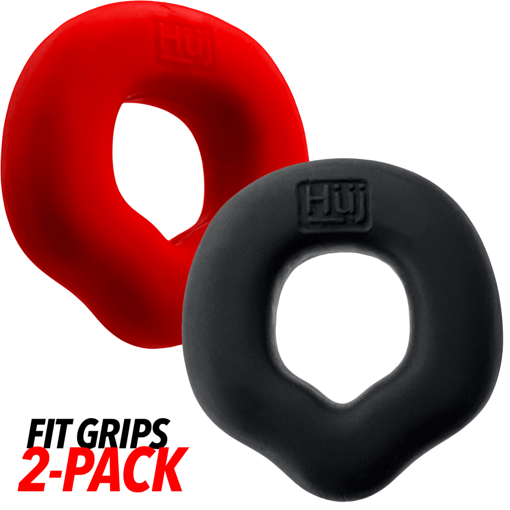 FIT GRIPS - BLACK + RED