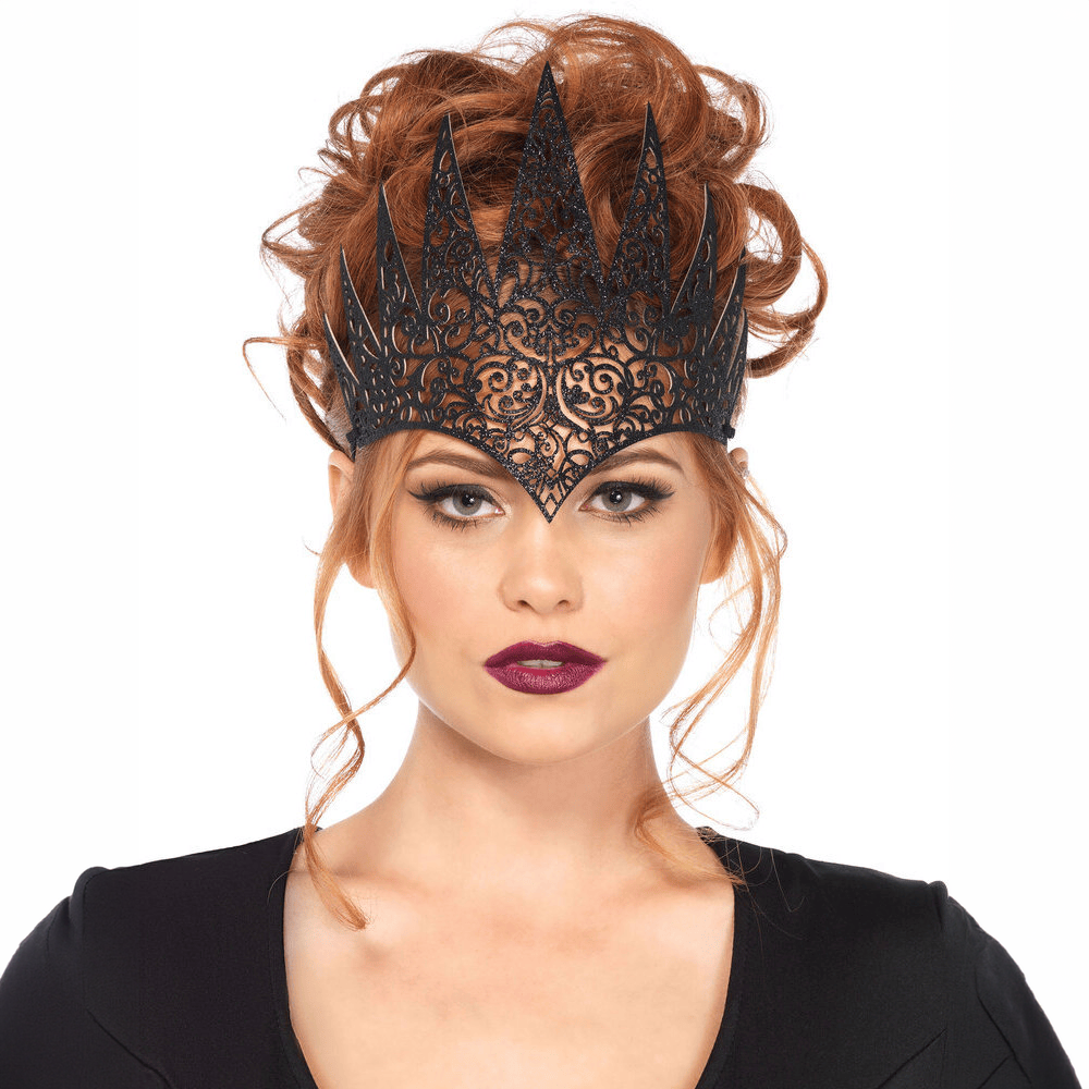 DIE CUT ROYAL CROWN - BLACK