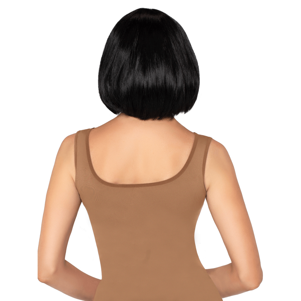 14\" SHORT NATURAL BOB WIG - BLACK