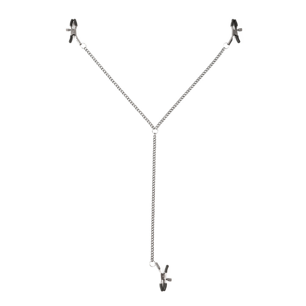 TRIPLE TEASE NIPPLE + CLAMP SET