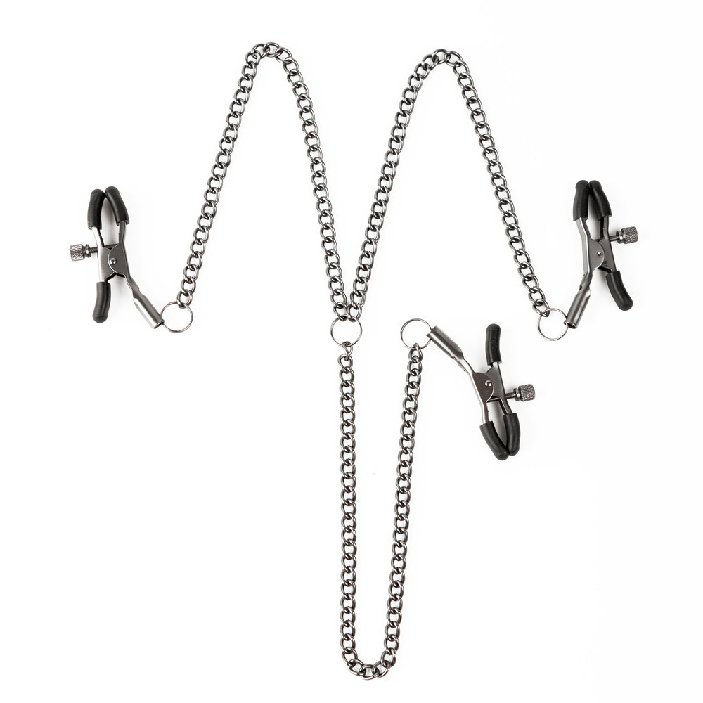 TRIPLE TEASE NIPPLE + CLAMP SET