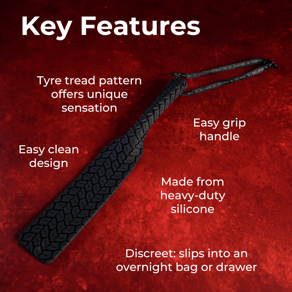 TREAD CAREFULLY SILICONE PADDLE