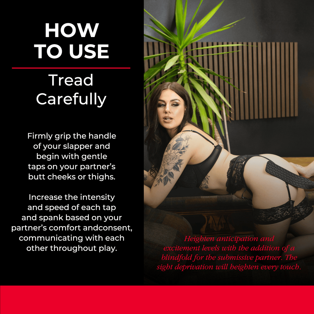 TREAD CAREFULLY SILICONE PADDLE
