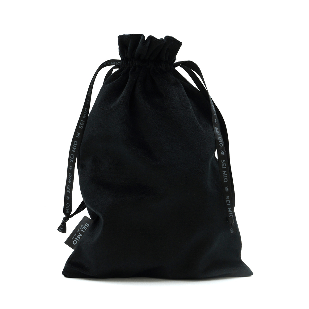 VELVET DRAWSTRING BAG
