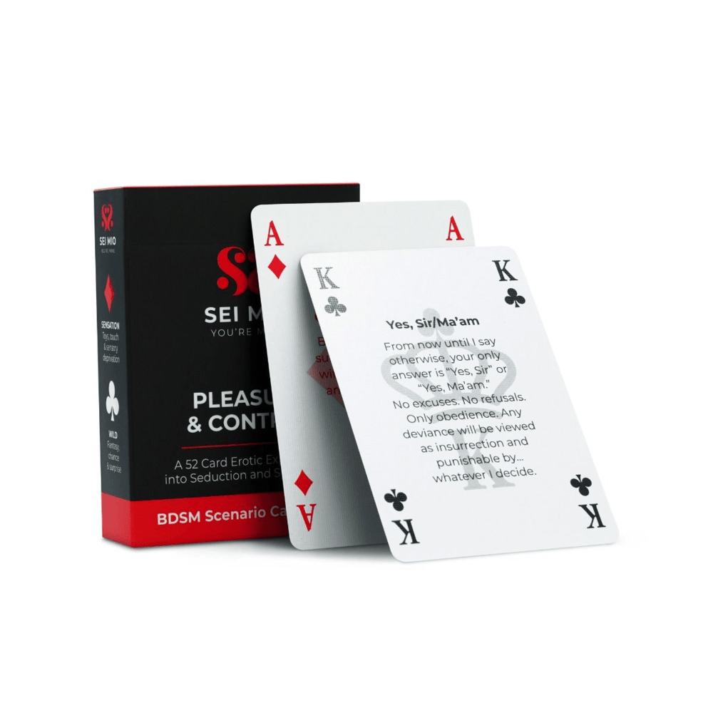 PLEASURE & CONTROL CARD GAME