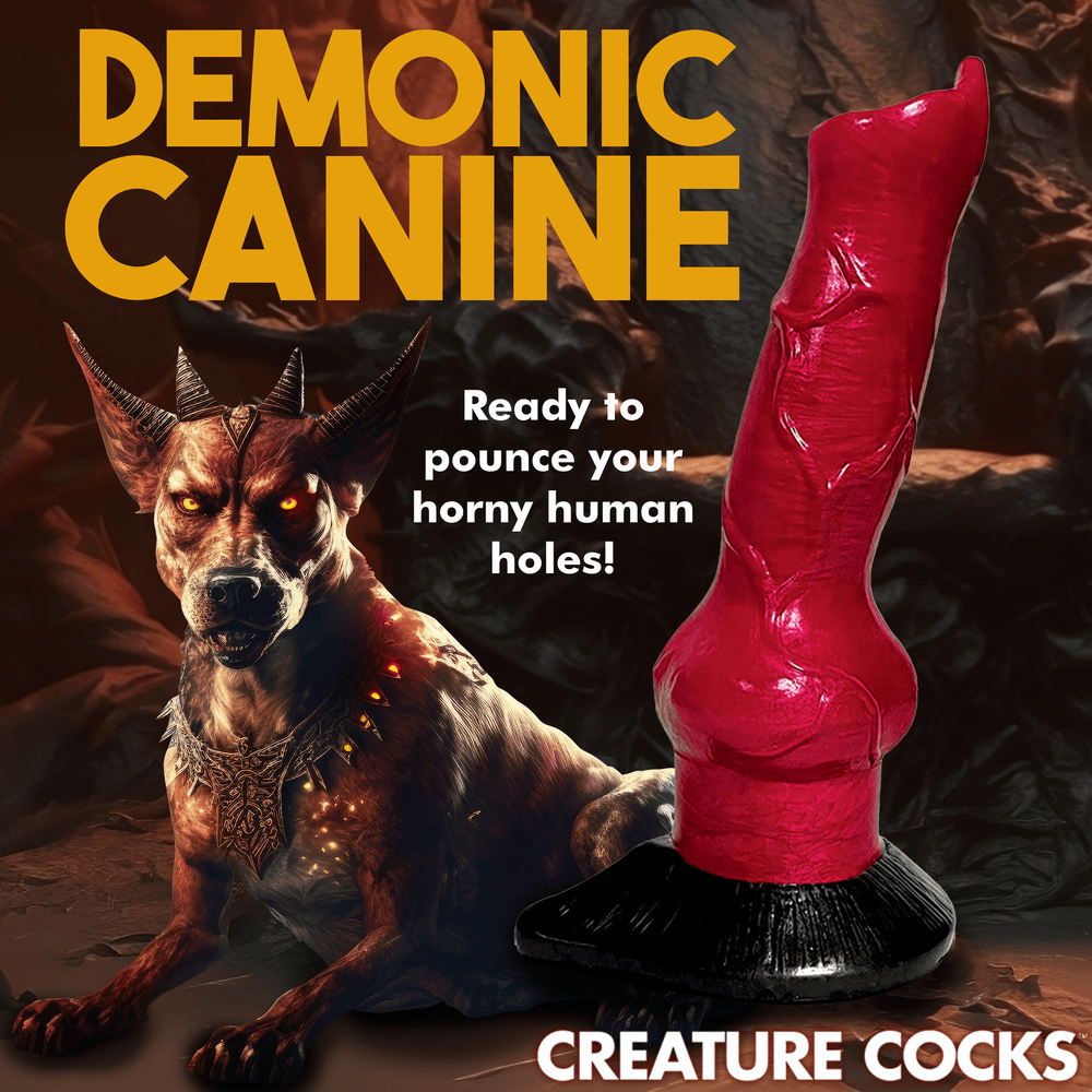 HELL-HOUND CANINE DILDO