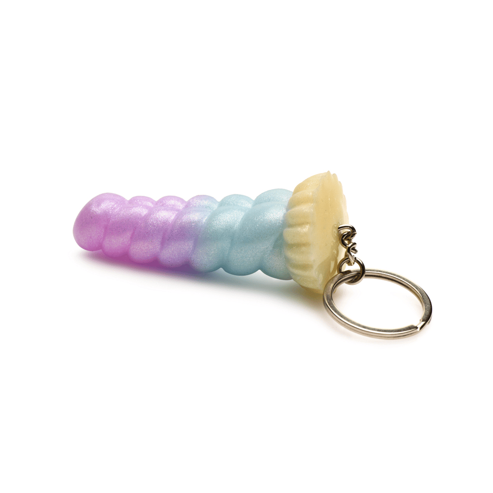 MYSTIQUE UNICORN KEYCHAIN