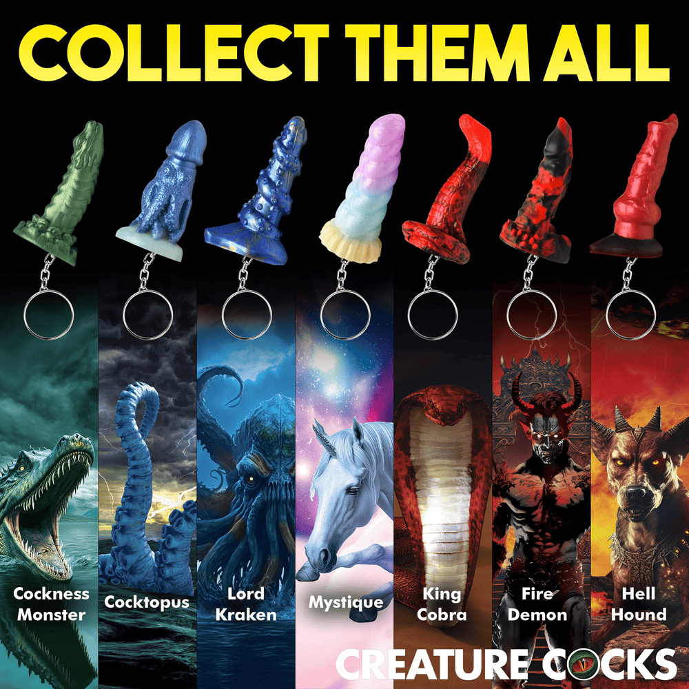 COCKTOPUS KEYCHAIN