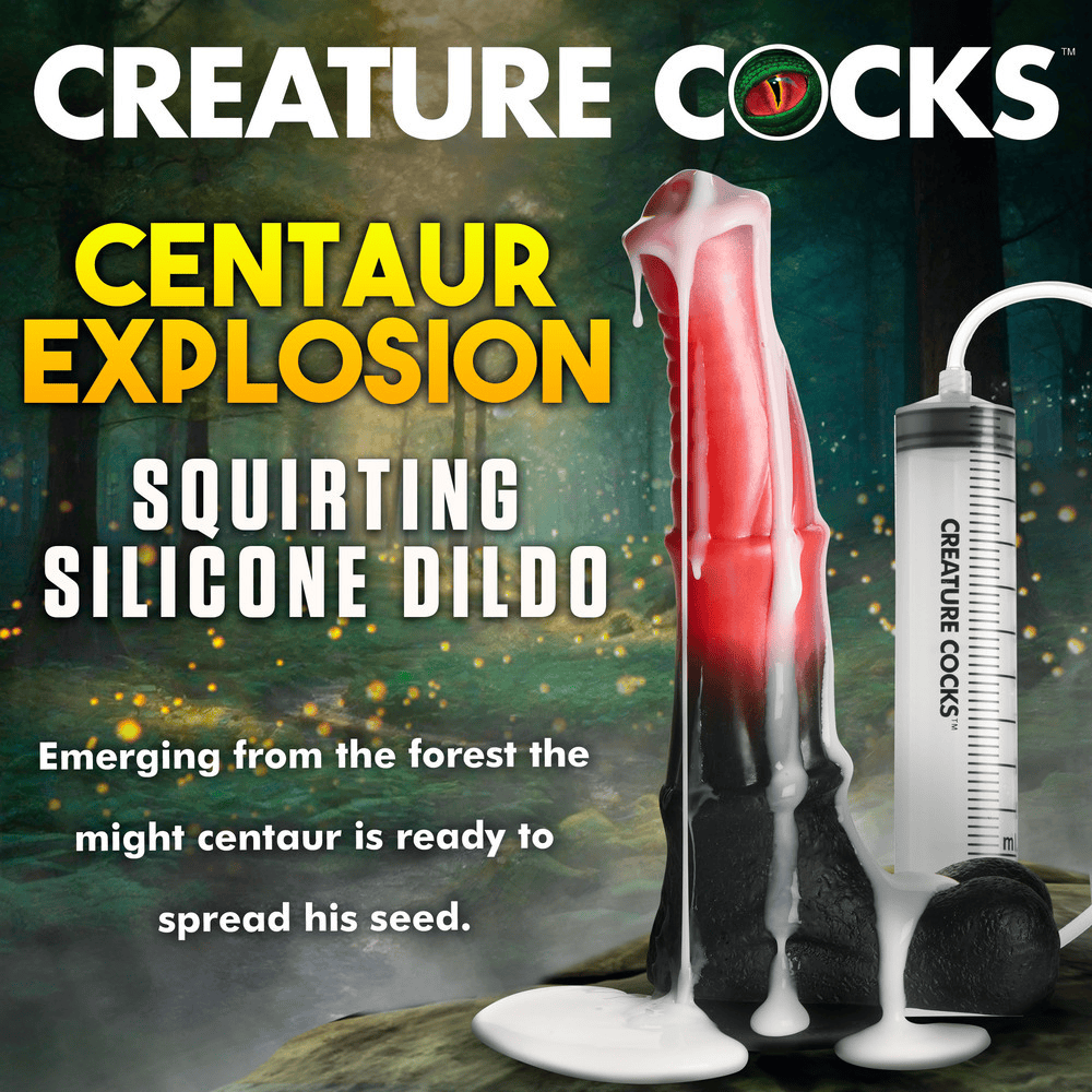 CENTAUR SQUIRTING DILDO