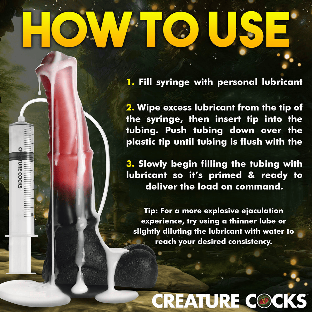 CENTAUR SQUIRTING DILDO