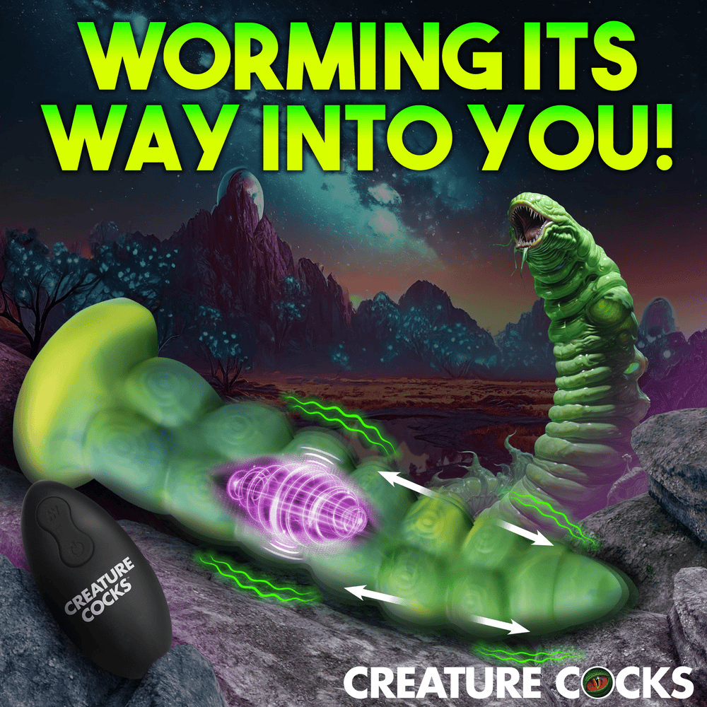 SQUIRMER THRUSTING + VIBRATING DILDO