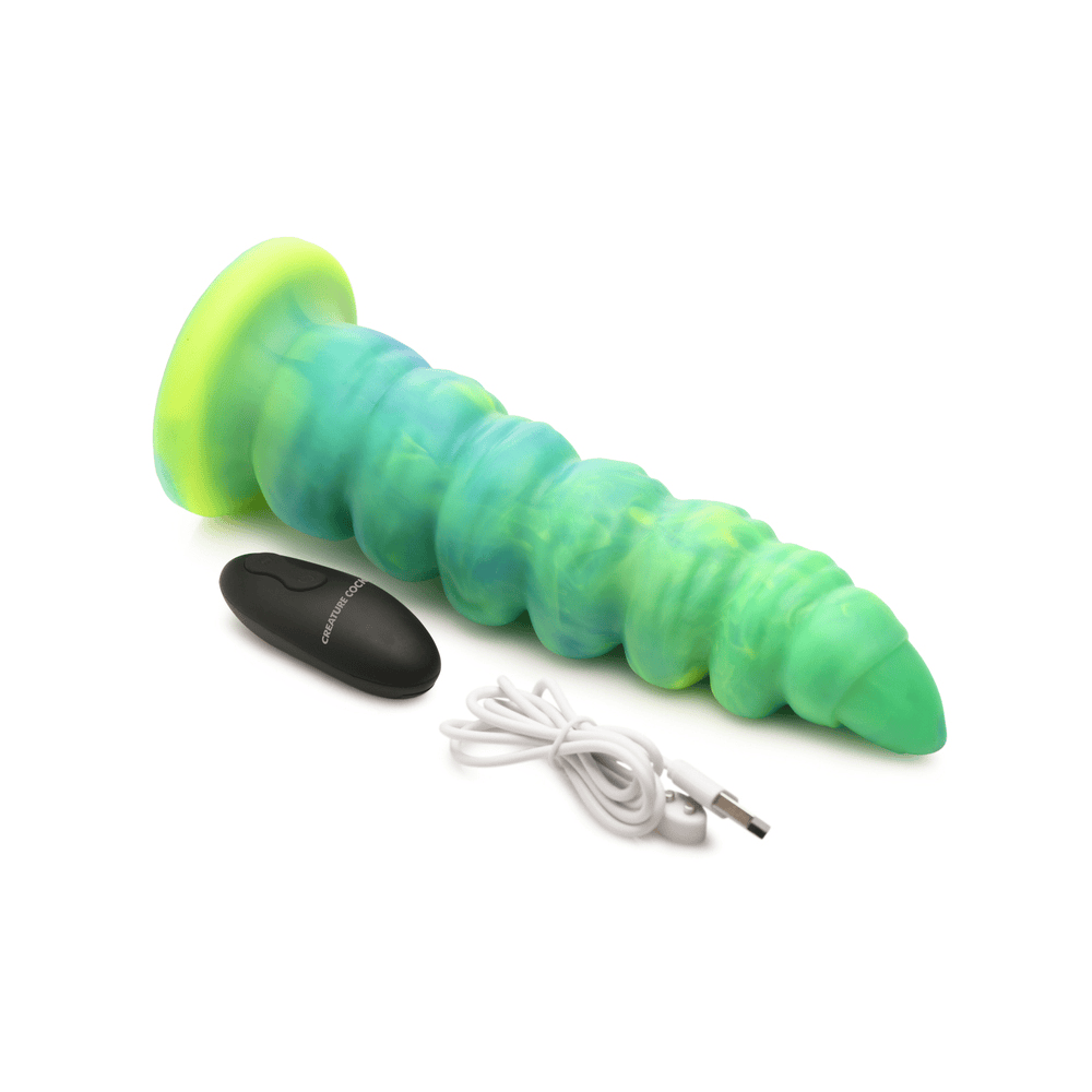 SQUIRMER THRUSTING + VIBRATING DILDO