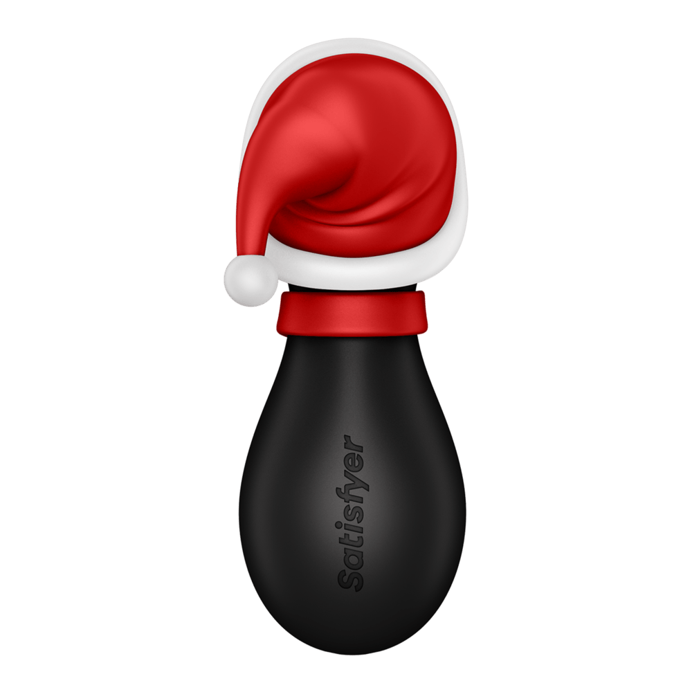 Satisfyer Penguin: Holiday Edition Air-Pulse Vibrator rear view