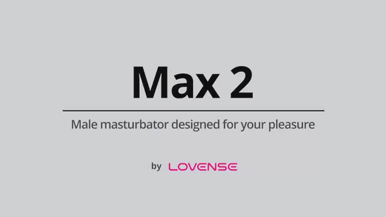 Load video: Lovense Max 2 App-Controlled Interactive Motorized Male Masturbator Promo Video