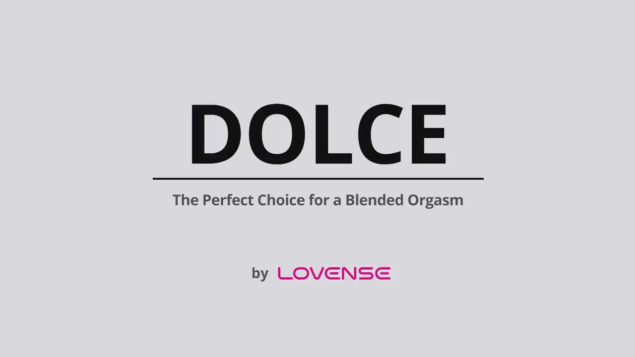 Load video: Lovense Dolce App-Controlled Couples Vibrator Promo Video