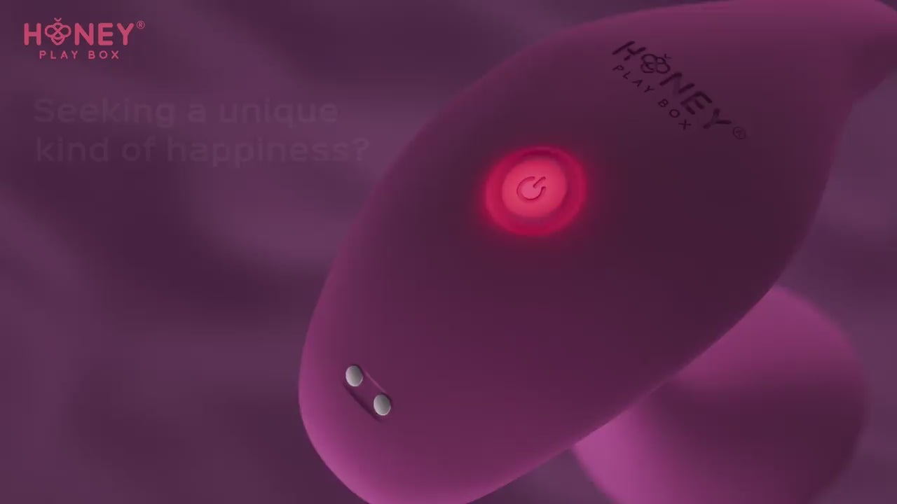 Load video: Honey Play Box Oly 2 App-Controlled Panty Vibrator Promo Video