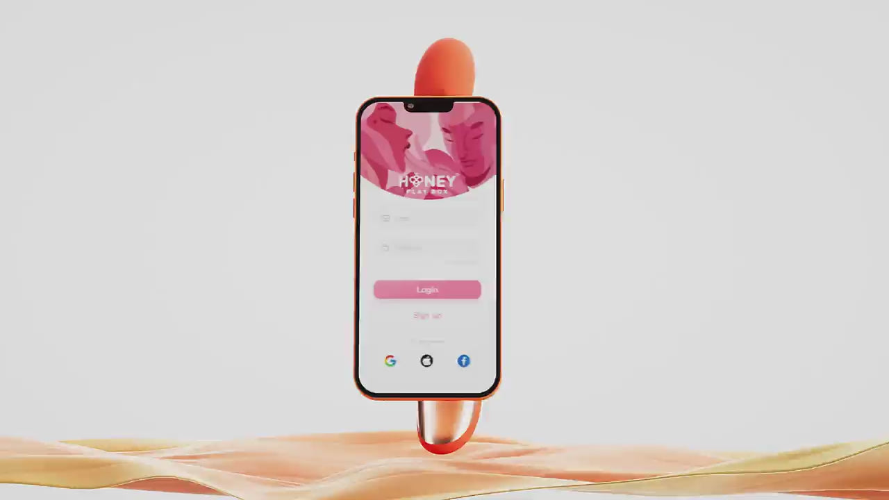 Load video: Honey Play Box Tressa App-Connected G-Spot Rabbit Vibrator Promo Video