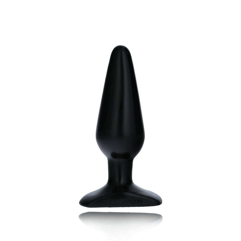 BUTT PLUG - BLACK - MEDIUM