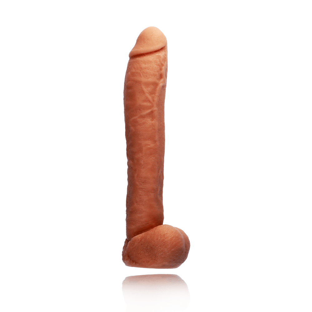 DONG WITH BALLS - WHITE - 12"