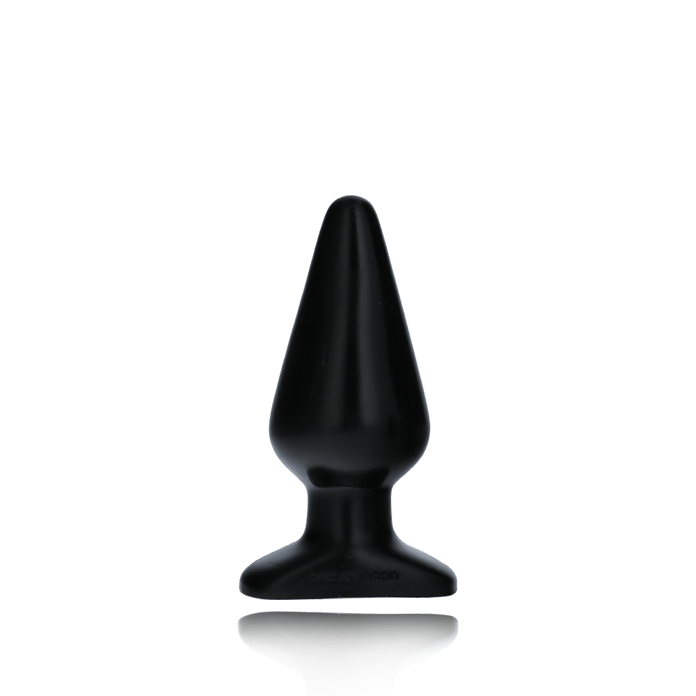 BUTT PLUG - BLACK - LARGE