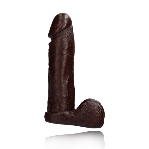 8" REALISTIC BLACK COCK