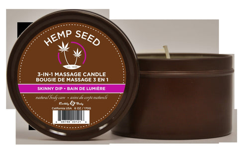 SKINNY DIP ROUND CANDLE