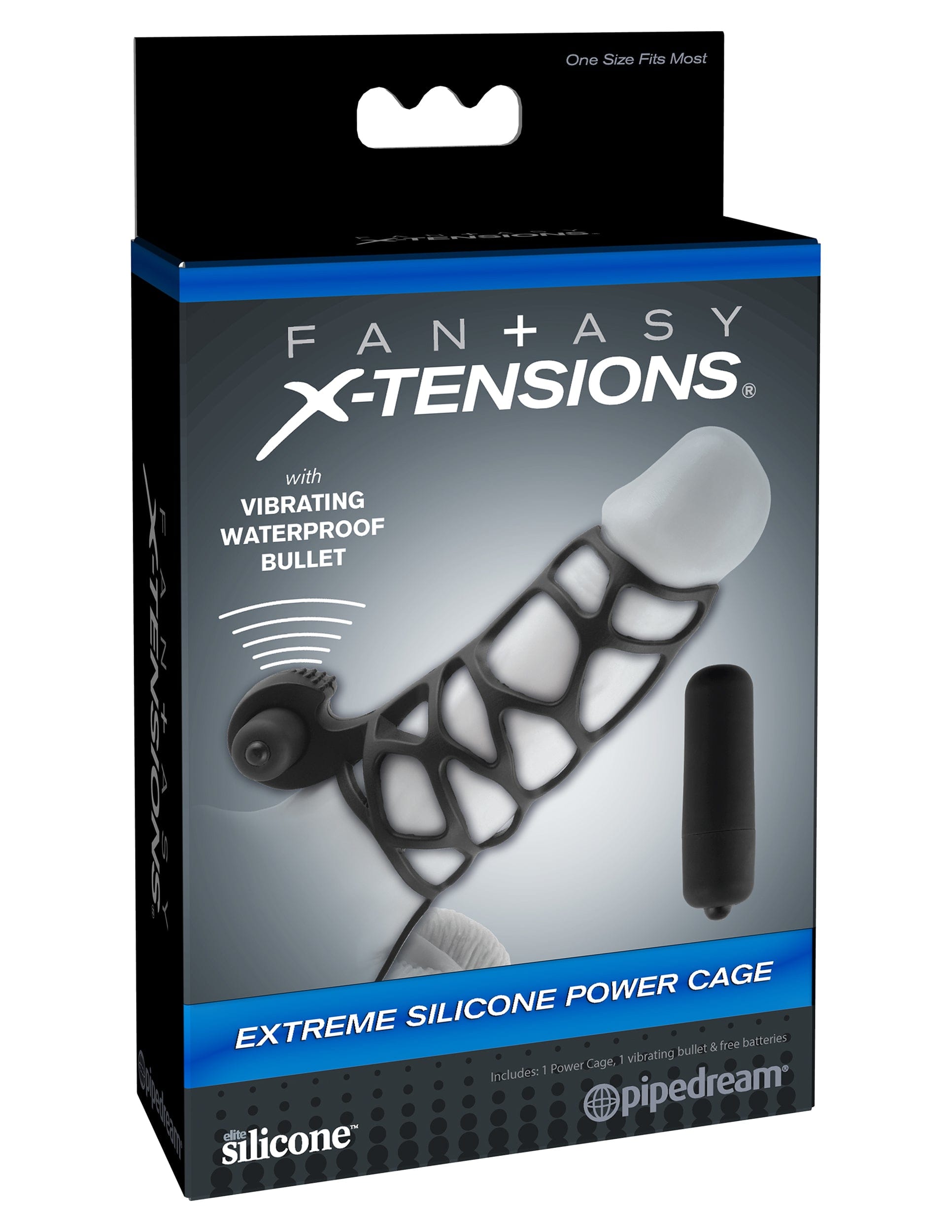 EXTREME SILICONE POWER CAGE BLACK