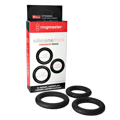 SILICONE ENHANCER THICK RINGS