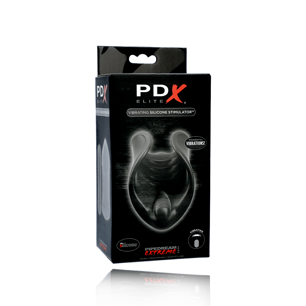 VIBRATING SILICONE STIMULATOR