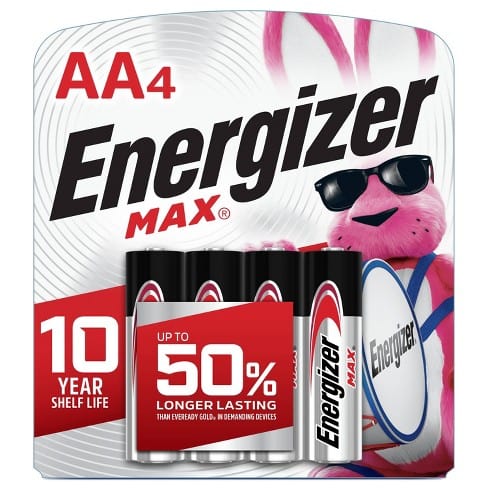 ENERGIZER AA 4PK (12)