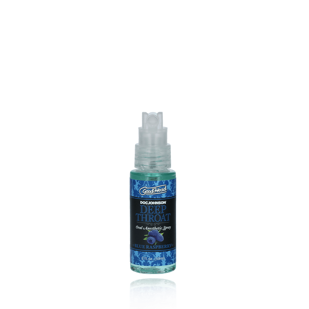 DEEP THROAT SPRAY 2OZ - BLUE RASPBERRY
