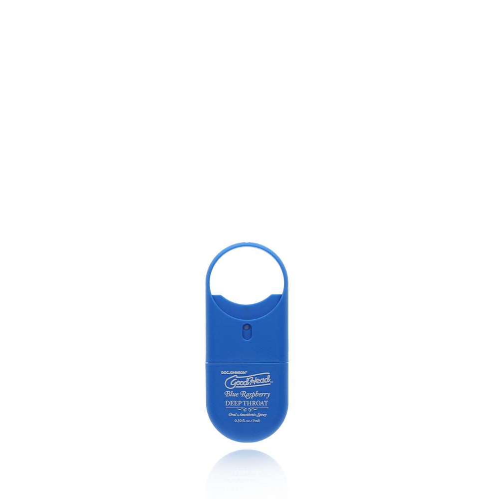 DEEP THROAT TO GO .33 OZ - BLUE RASPBERRY