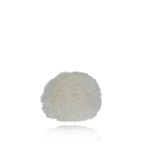 FLUFFY BUNNY TAIL - WHITE
