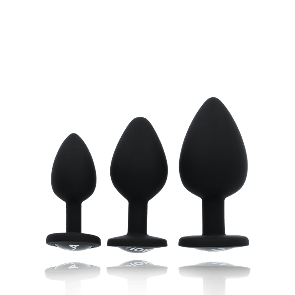 DIRTY WORDS SILICONE ANAL PLUG SET