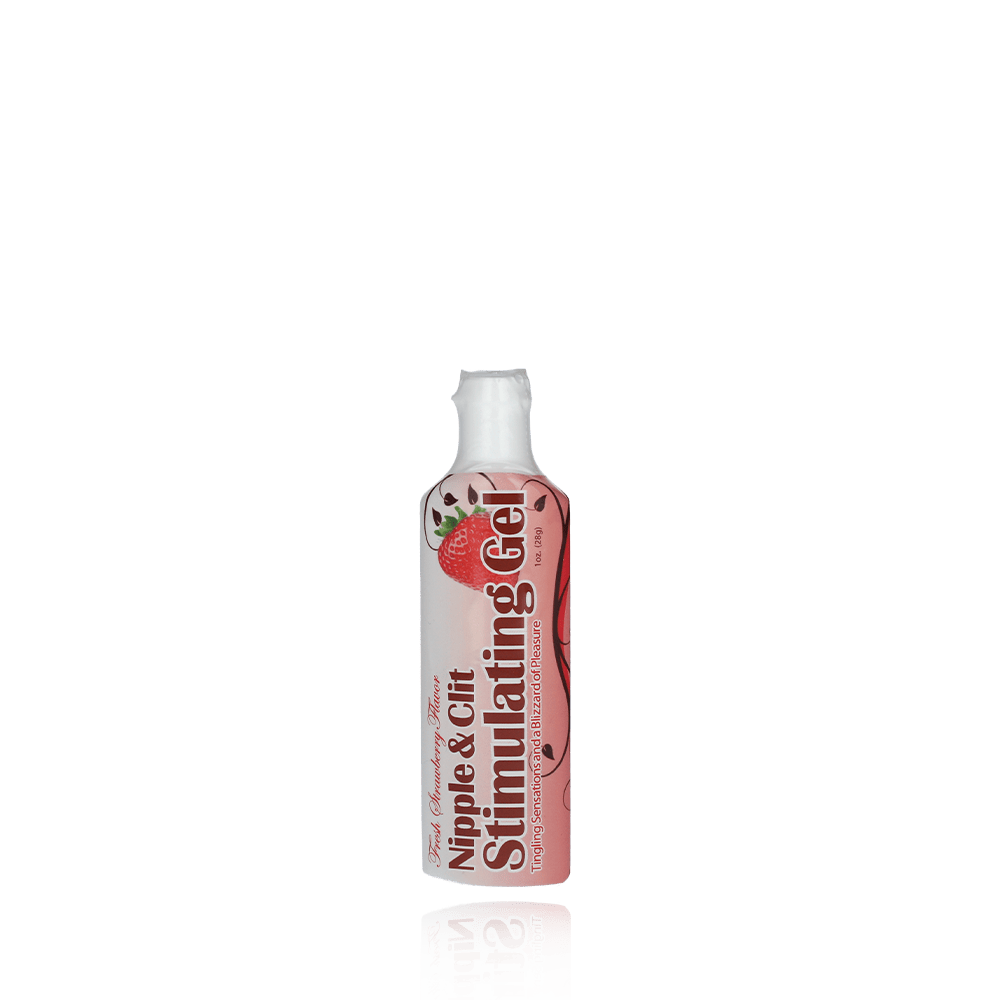 NIPPLE & CLIT STIMULATING GEL 1OZ - FRESH STRAWBERRY